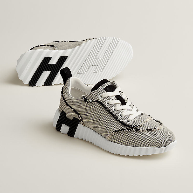 Bouncing sneaker - Black | Hermès Canada